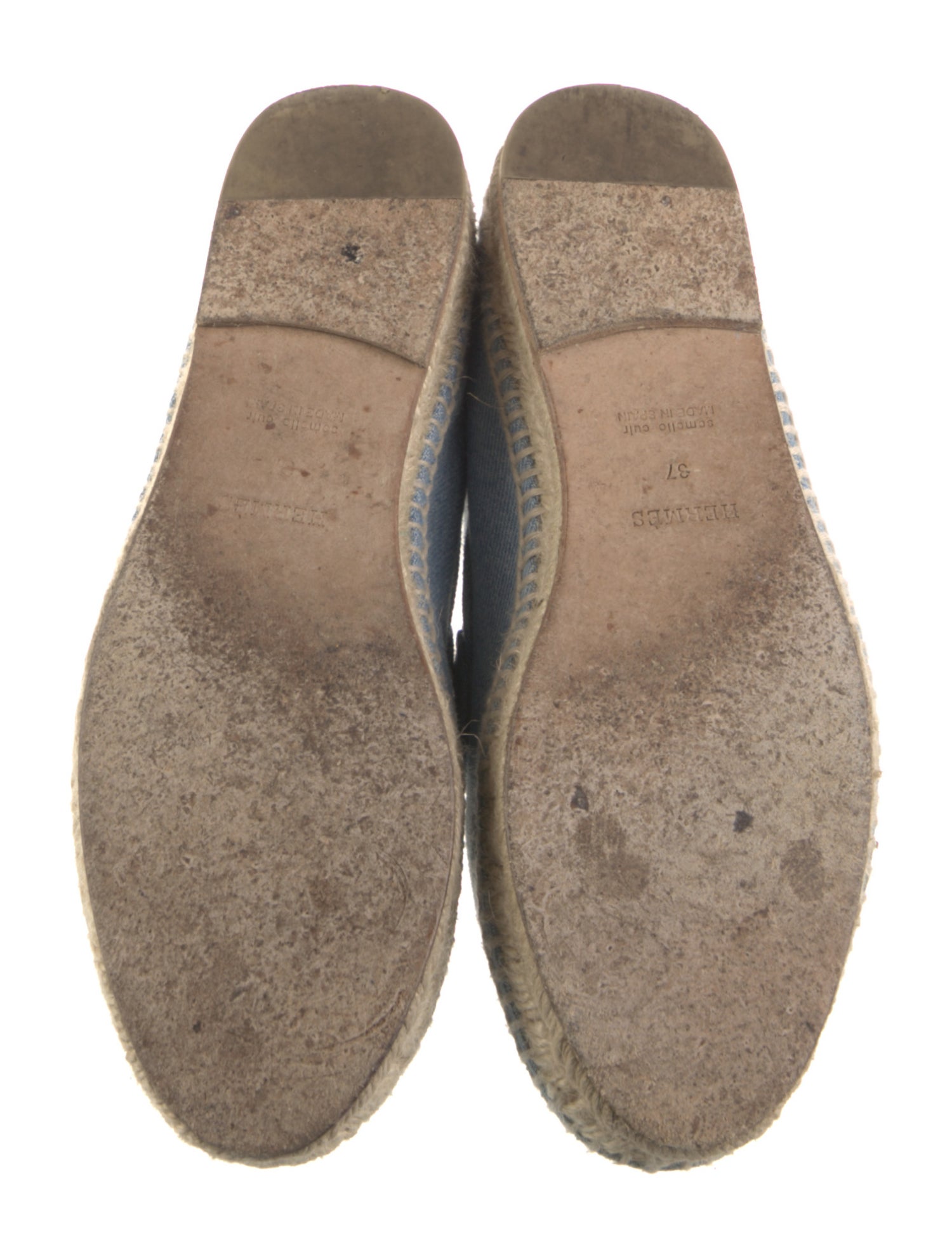 Hermès Trip Denim Espadrilles